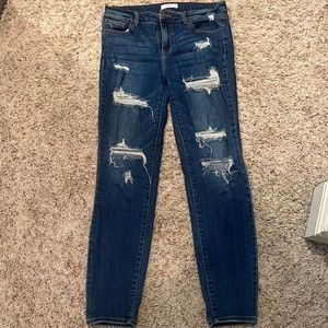 Cello distressed jeans. Barely worn.